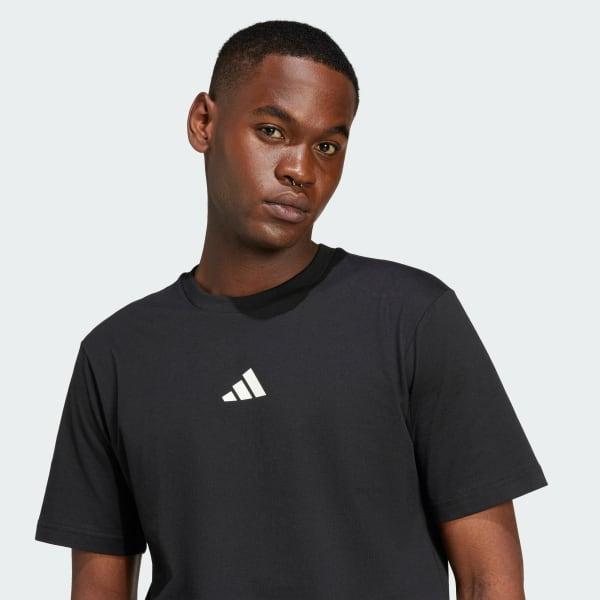 adidas City Escape Space Graphic Tee Wonder Silver XL Mens Product Image