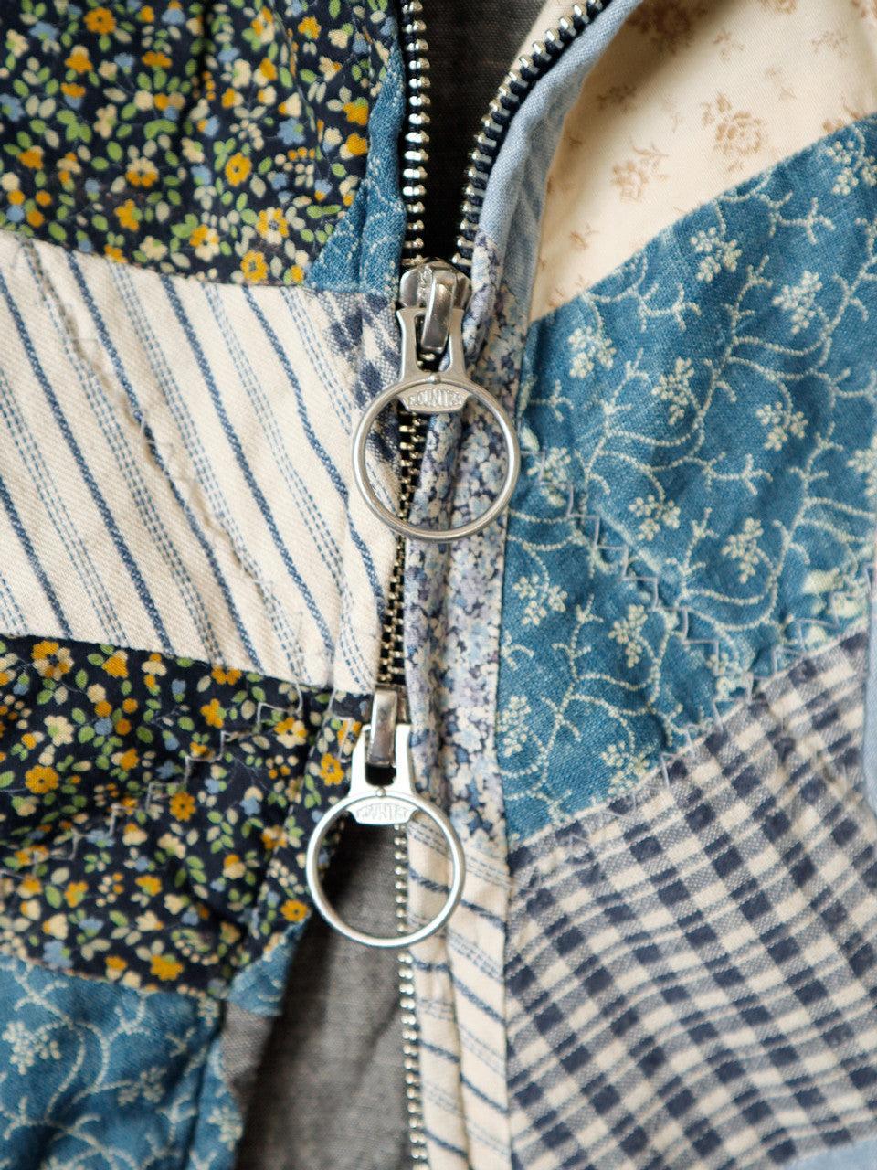 YABANE QUILT PATCHWORK DRIZZLER JKT Male Product Image