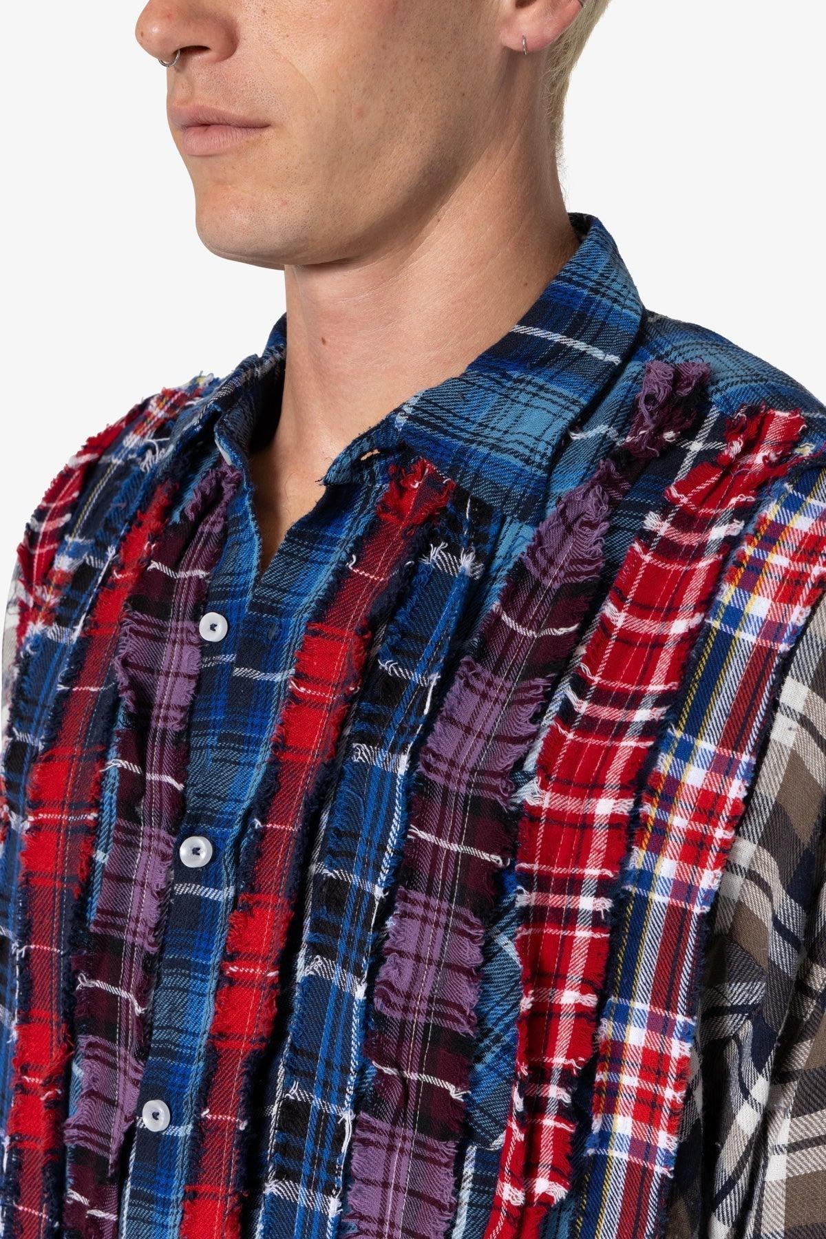 Tuxedo Vintage Flannel Shirt - Multi Product Image