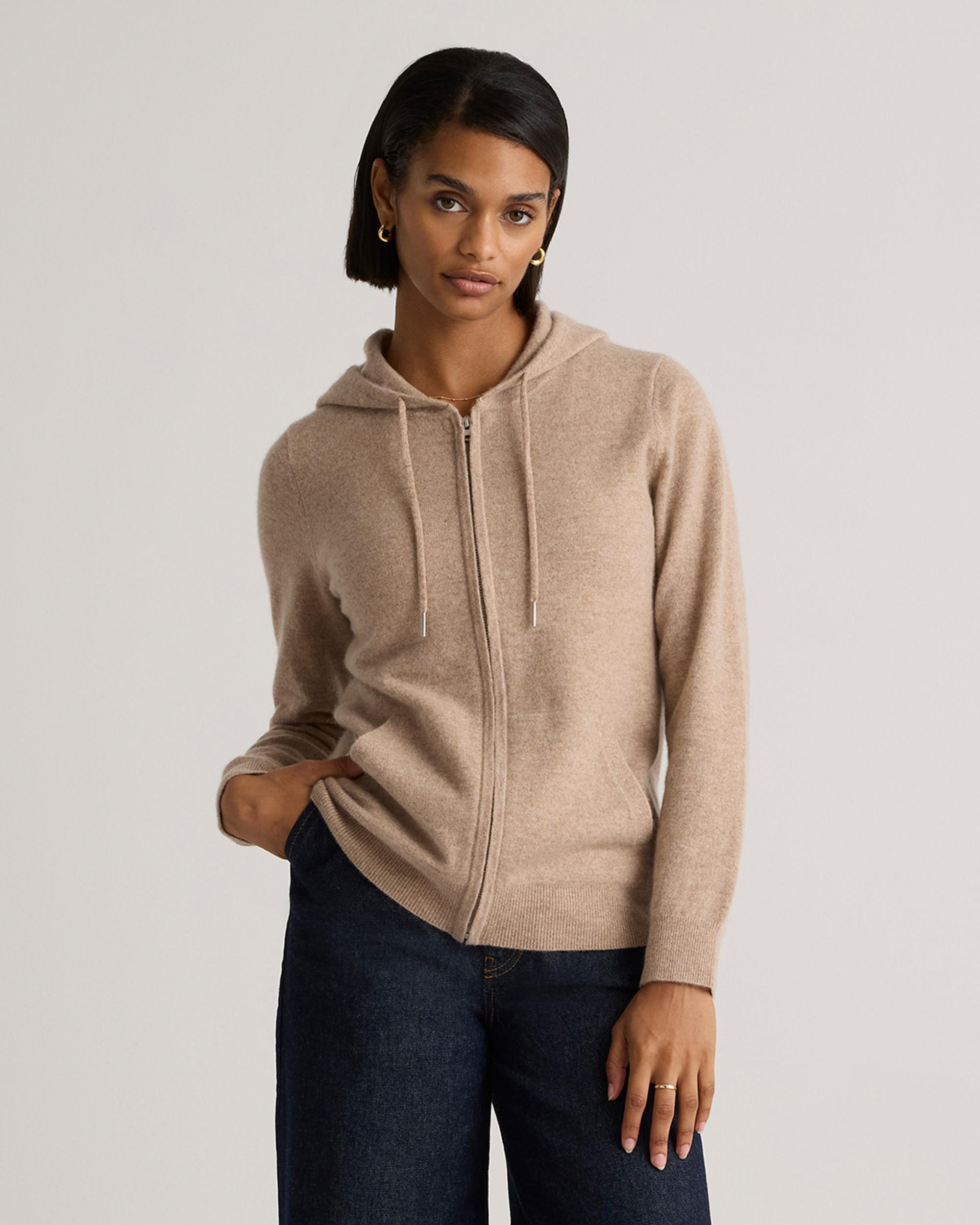 Cashmere Zip Hoodie | Quince Product Image