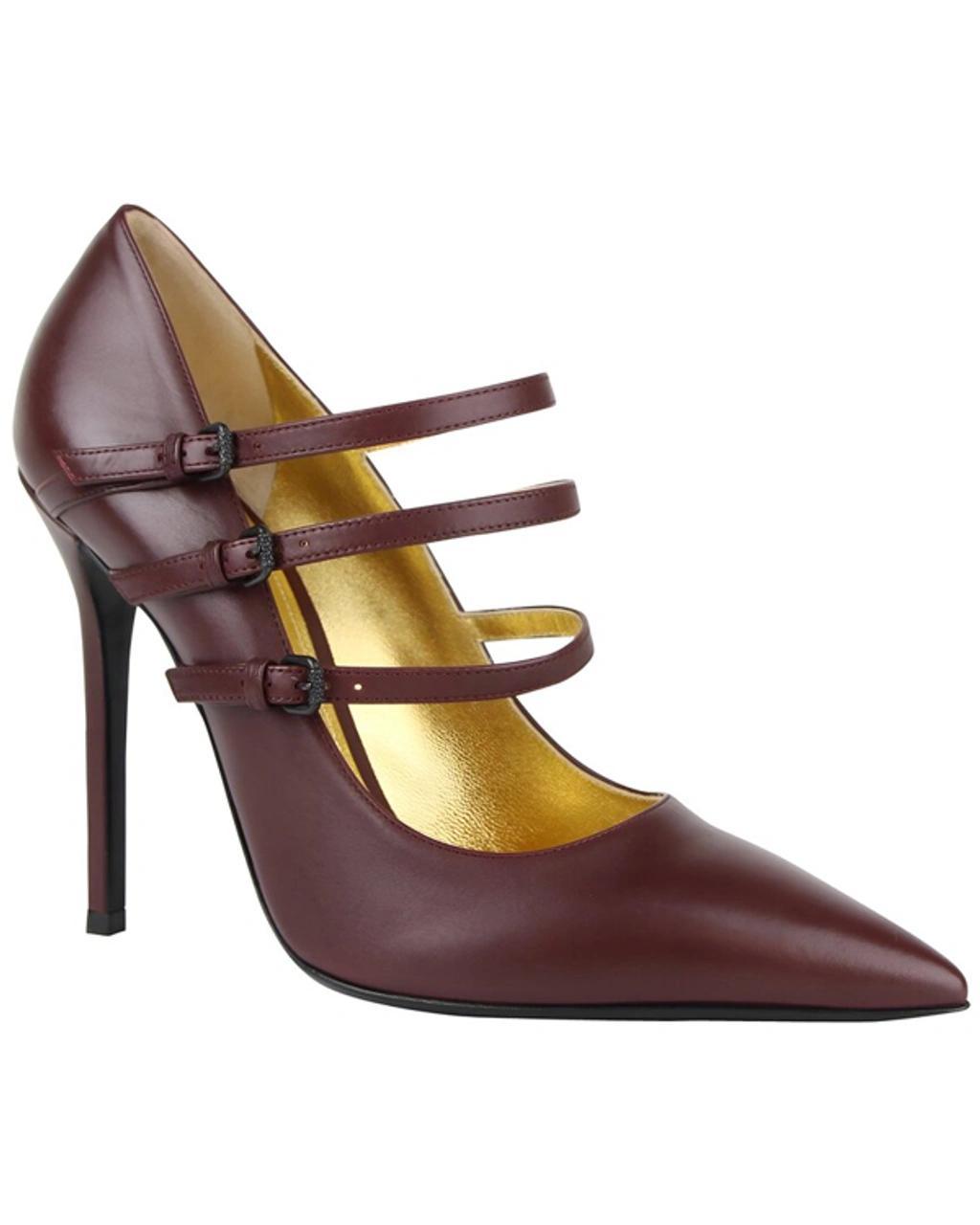 BOTTEGA VENETA Leather Pump In Brown Product Image