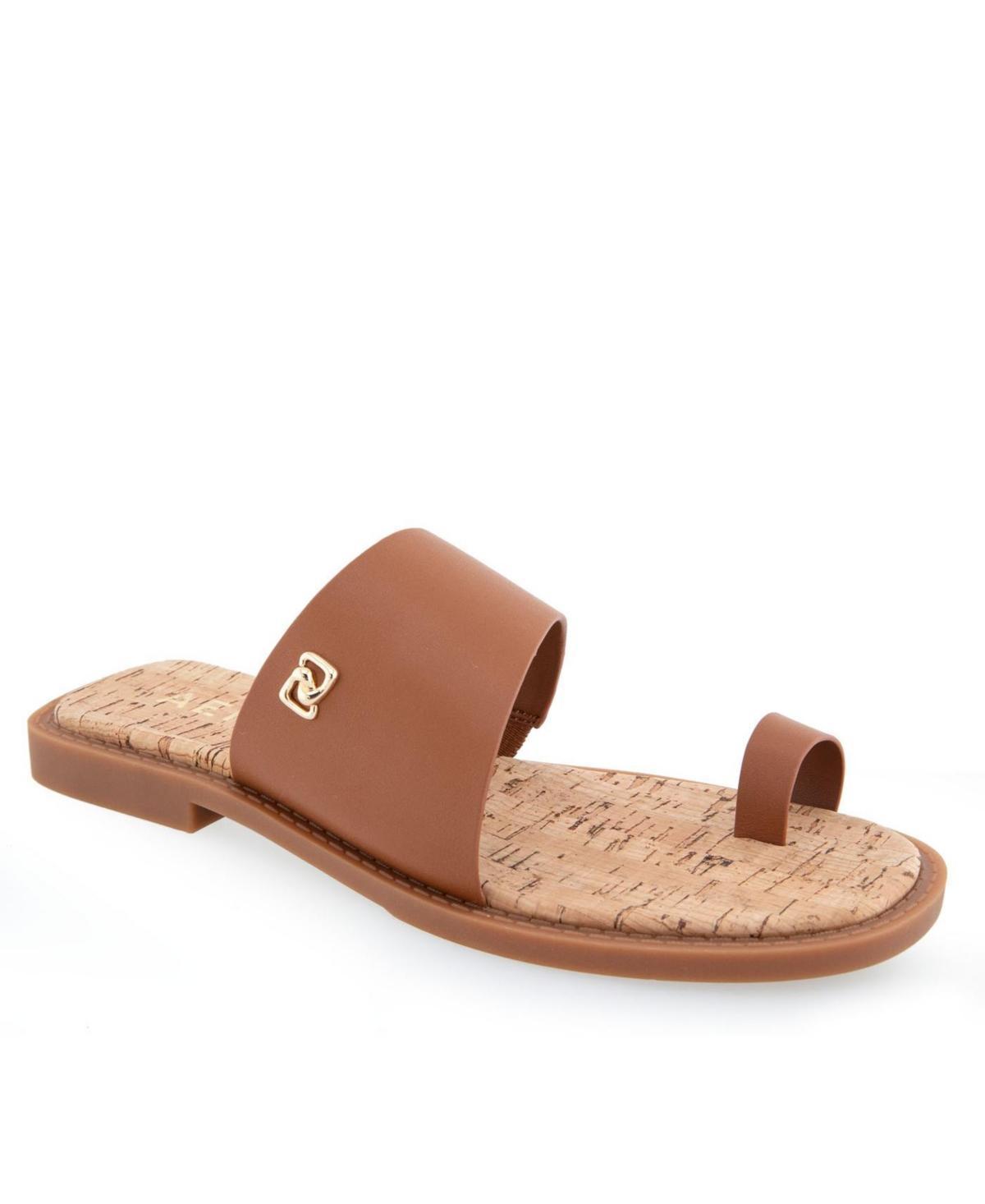 Aerosoles Carder Womens Toe Ring Slide Sandals Product Image