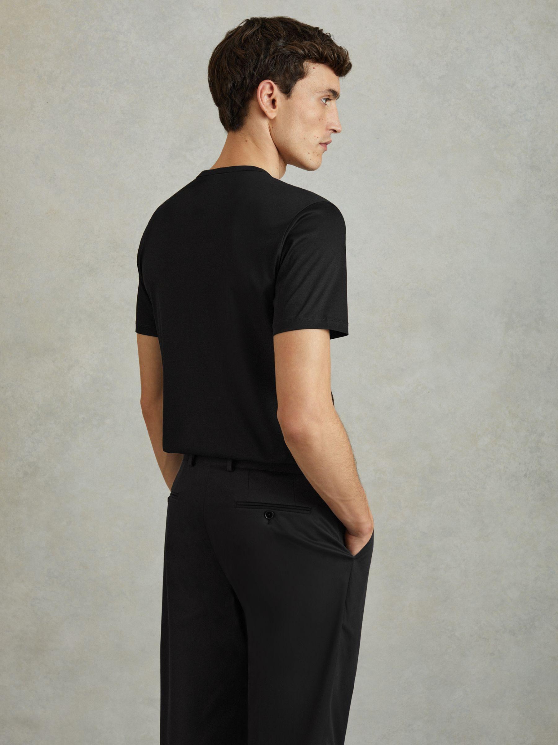 Merino Wool Crew Neck T-Shirt | Pacific Product Image