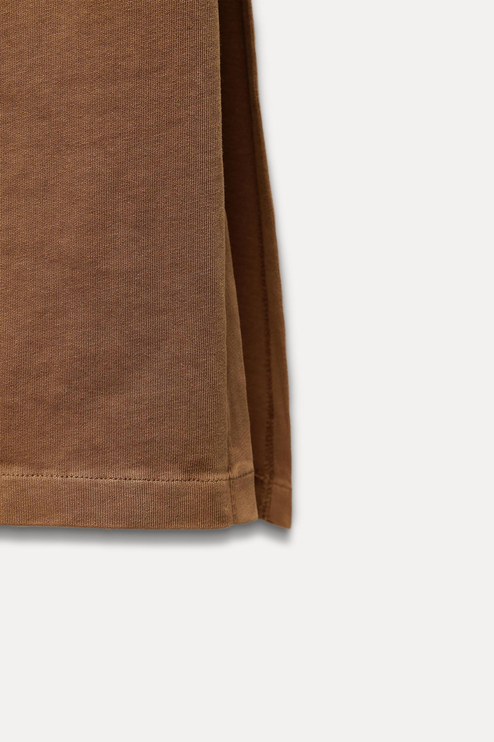 WASHED EFFECT MIDI DRESS Product Image