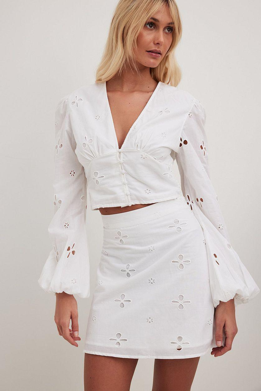 Anglaise Long Sleeve Blouse Product Image