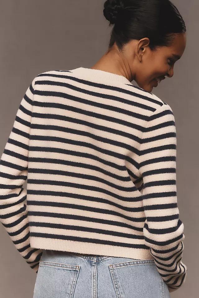 NVLT Striped Sweater Lady Jacket Product Image