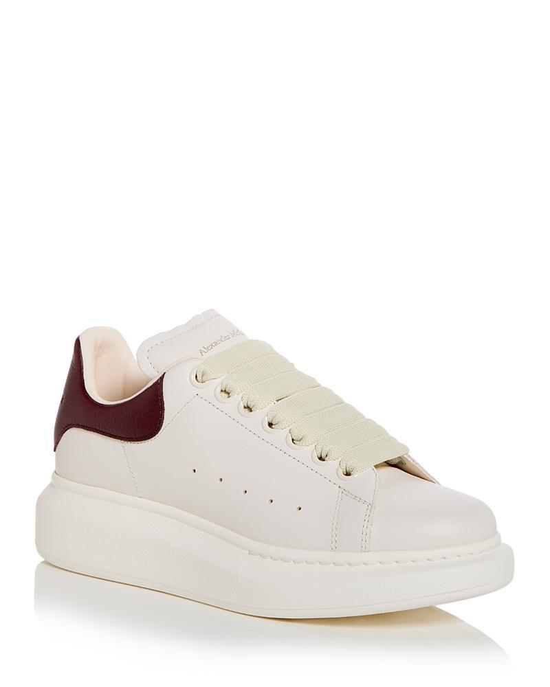 McQueen Womens Candid Platform Sneakers Product Image