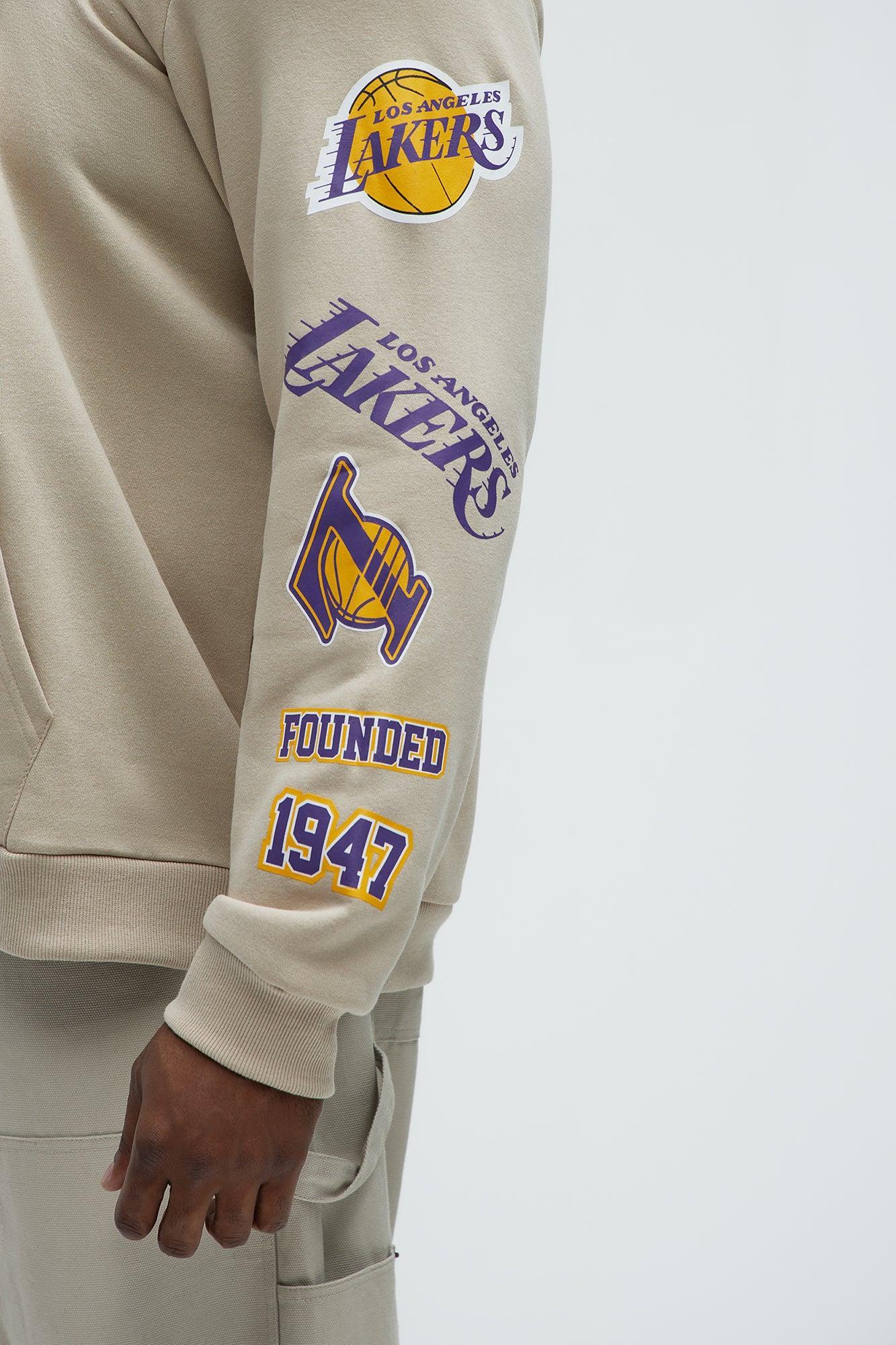 Lakers City Connect Hoodie - Sand Product Image