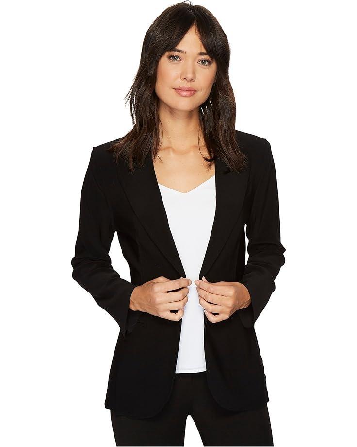 Fitted Knit Blazer Product Image