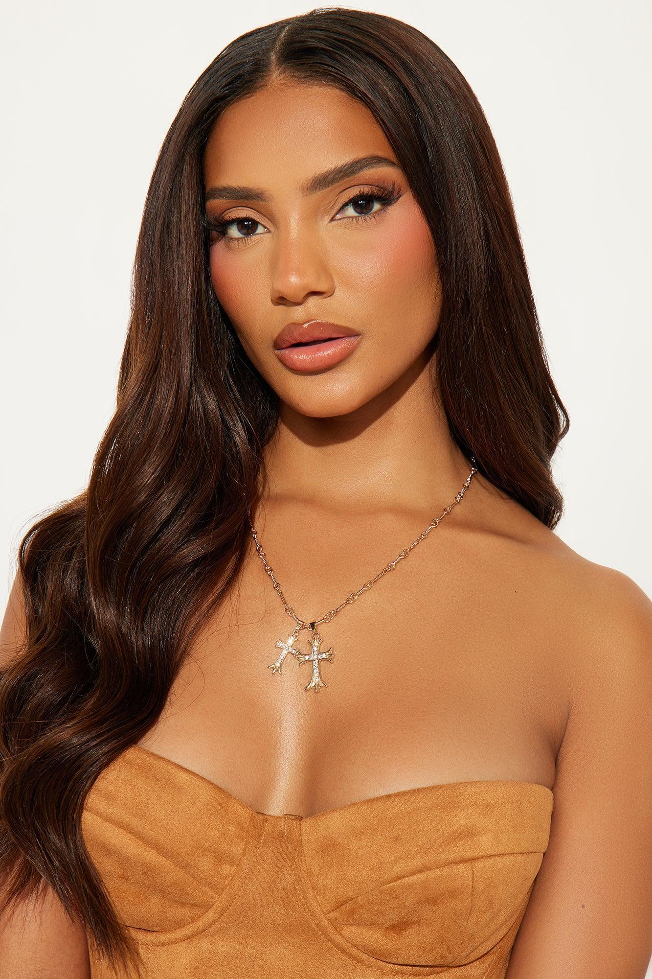 Extra Blessed Necklace - Gold Product Image