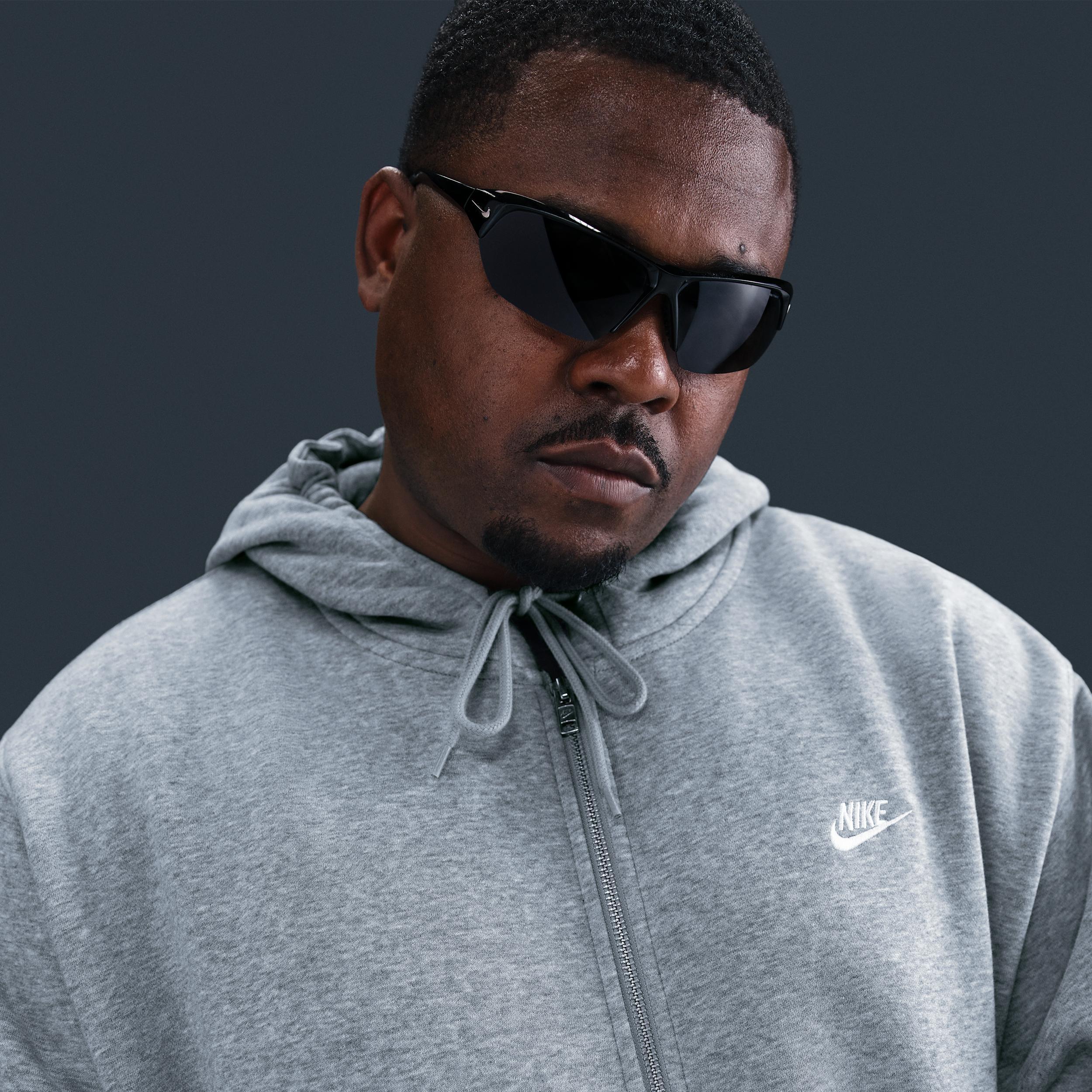 Nike Men's Club Full-Zip Fleece Hoodie Product Image
