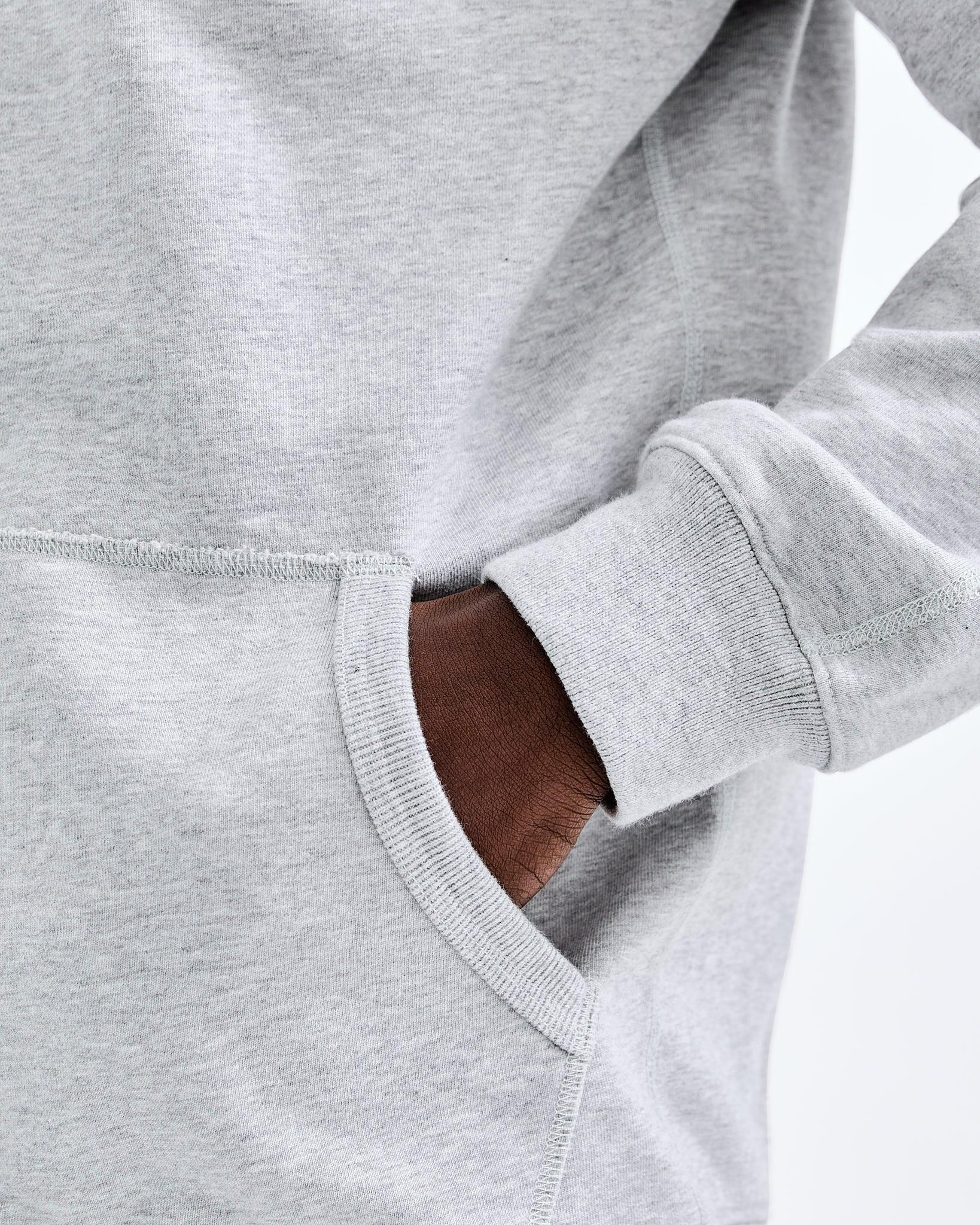 Midweight Terry Classic Full Zip Hoodie - Vault Male Product Image