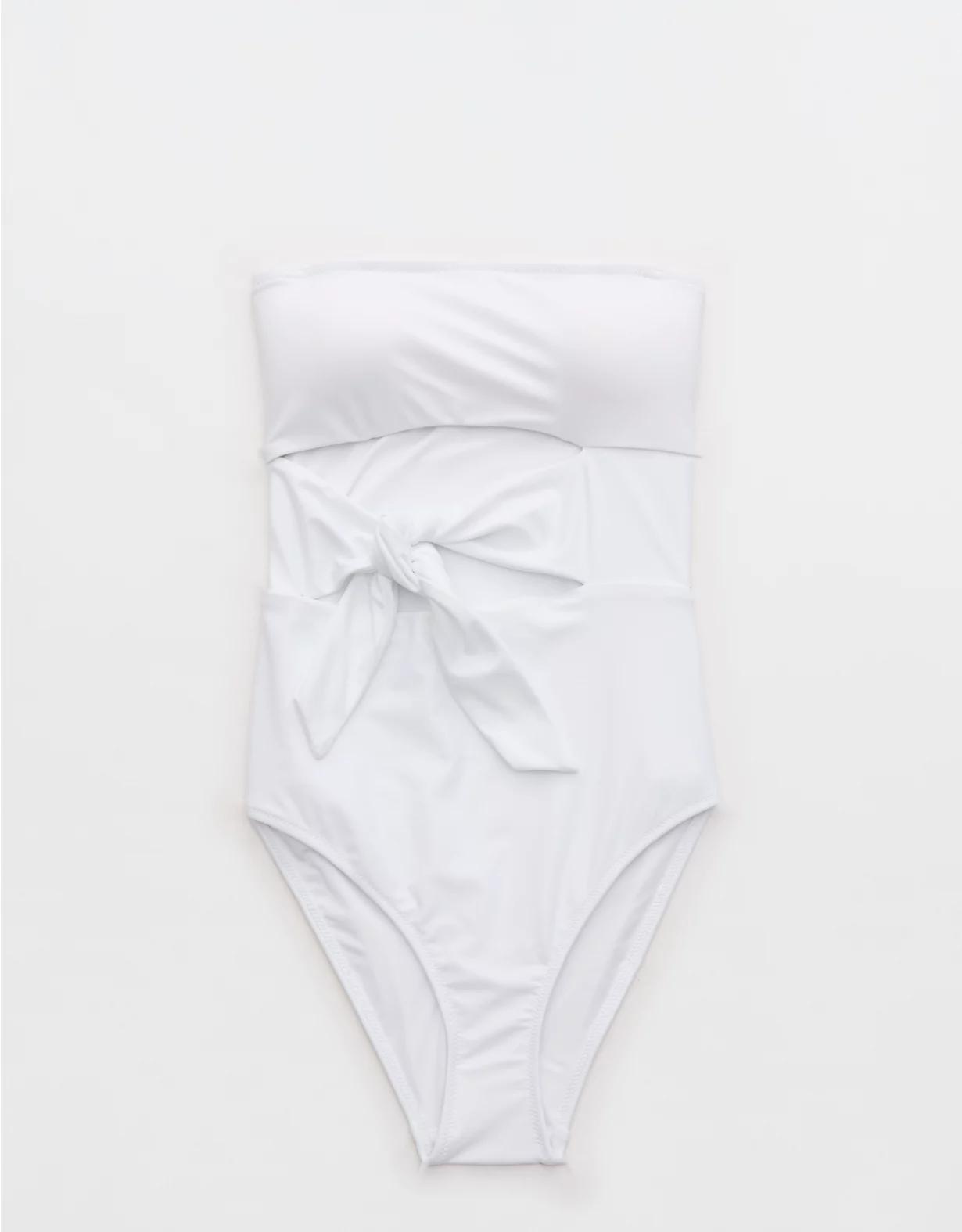 Aerie Wrap Tie One Piece Product Image