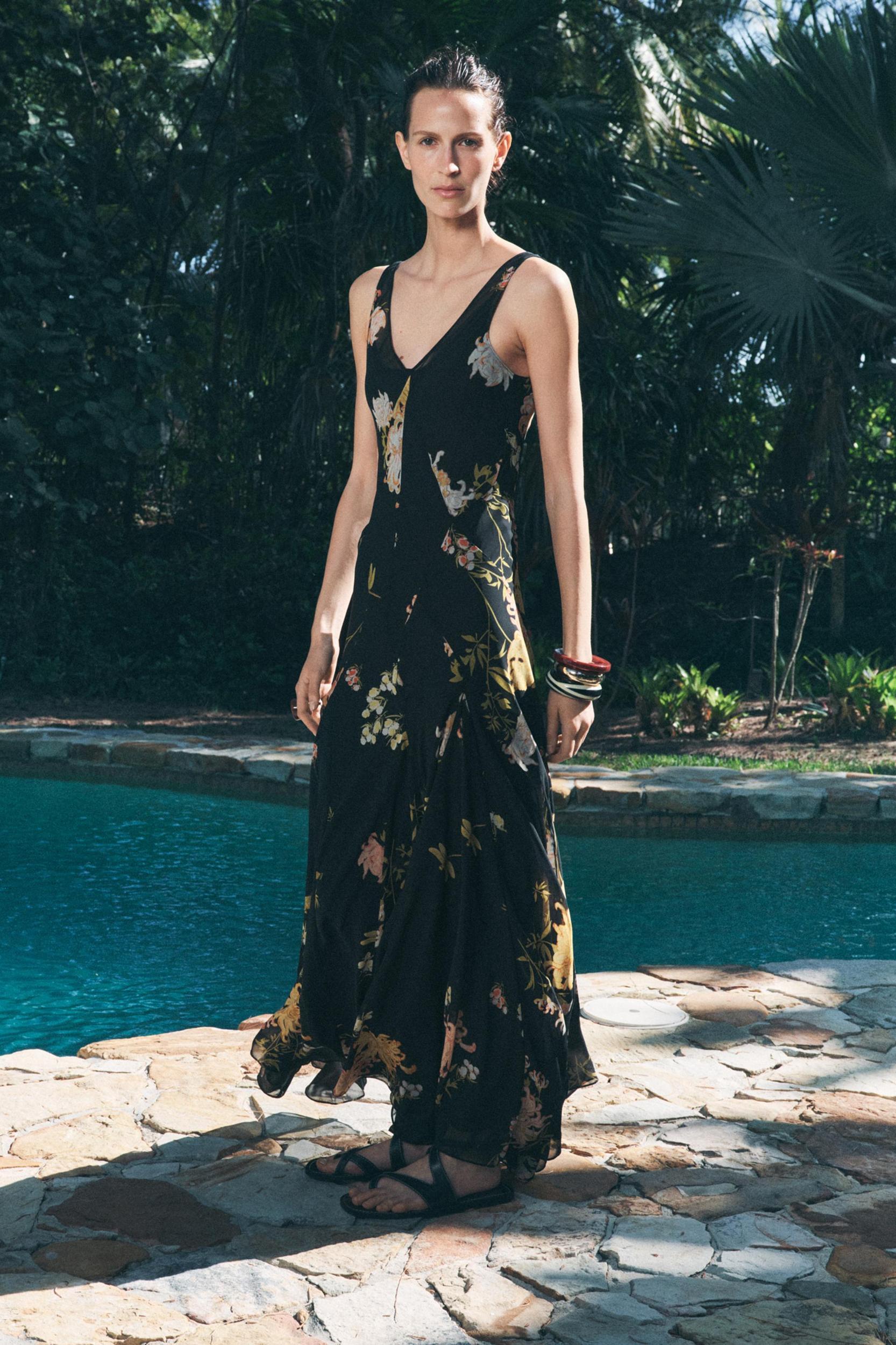 PRINTED DRESS ZW COLLECTION Product Image