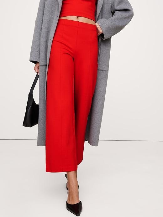 High-Rise Straight Everywhere Ponte Pant Product Image