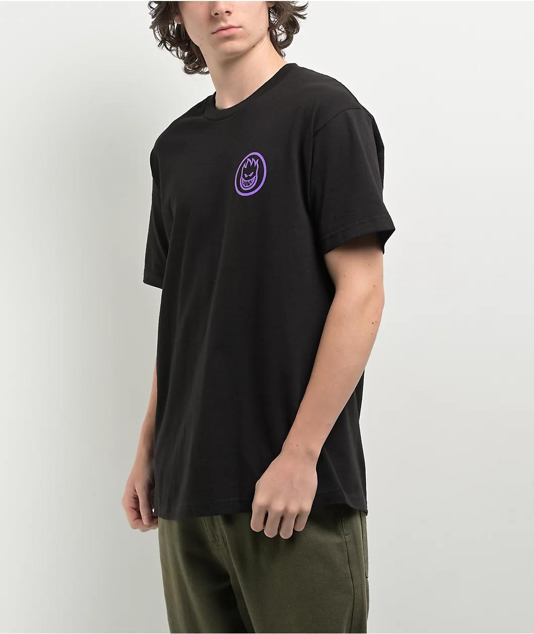 Spitfire Classic Smoke Black T-Shirt Product Image