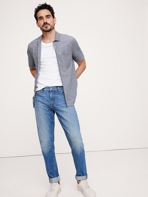 Linen Pique Resort Shirt Product Image