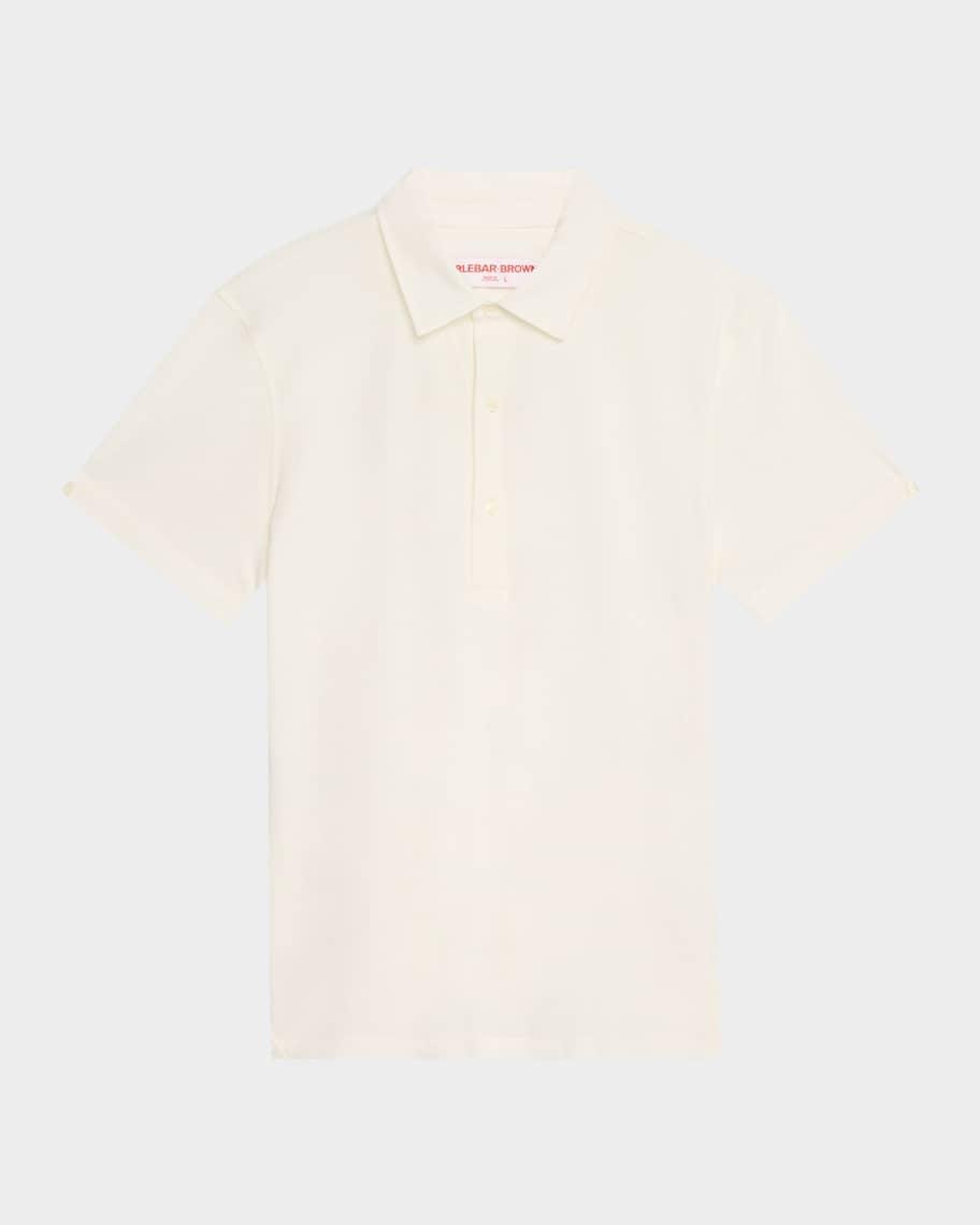 Mens Sebastian Cotton-Silk Polo Shirt Product Image