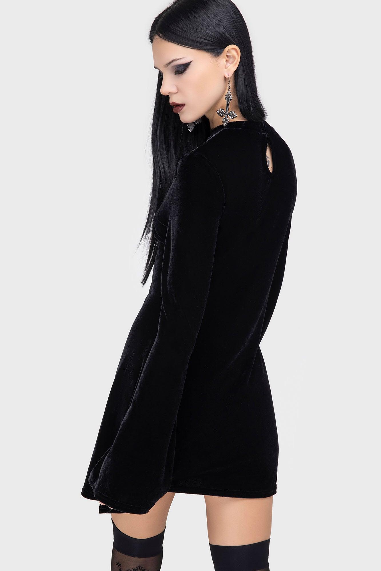 Serenade Of Shadows Mini Dress Female Product Image
