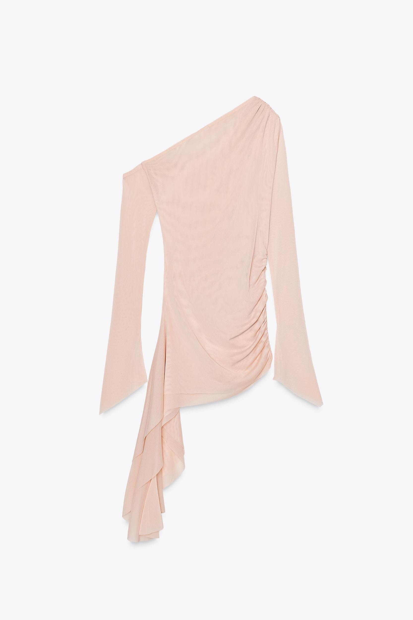 ASYMMETRIC TULLE TOP Product Image