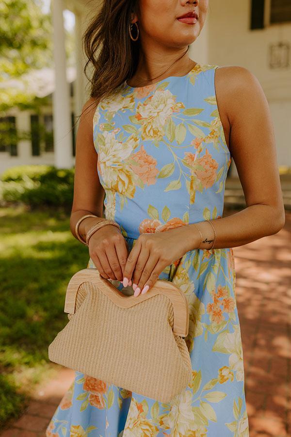 Rose Parade Floral Midi Dress Product Image