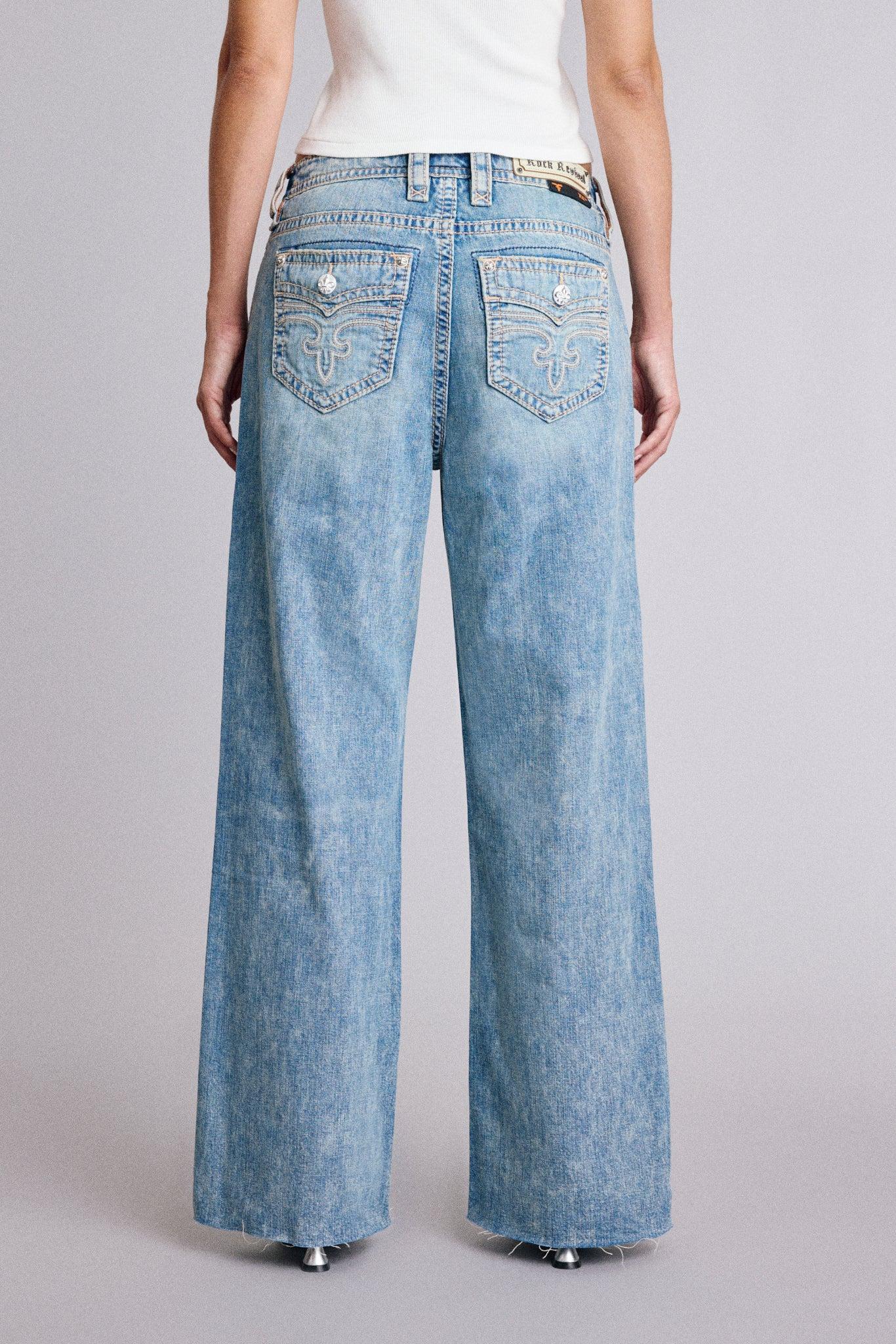 Alivia Relaxed Wide-Leg Jeans Female Product Image