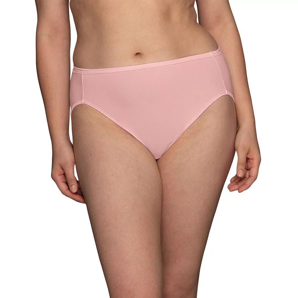 Womens Vanity Fair Lingerie Illumination Hi-Cut Brief Panty 13108, Celestial Pink Product Image