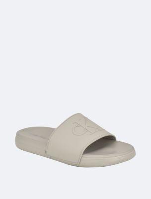 Calvin Klein Men's Men's Winston Slide - Grey - 7 Product Image
