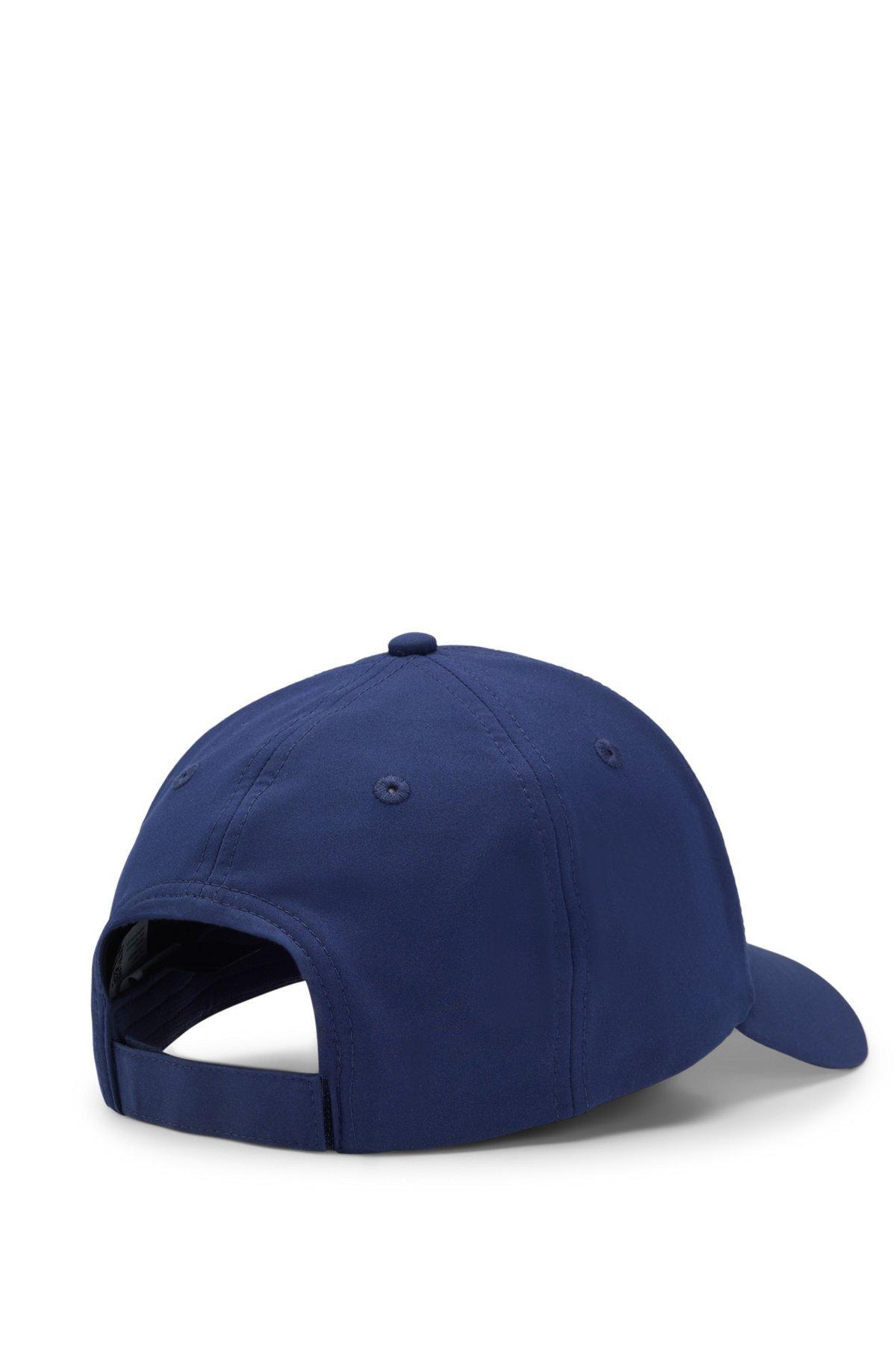 Logo-detailed cap in stretch nylon Product Image