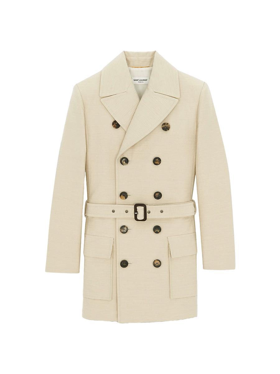 Womens Saharienne Jacket in Cotton & Wool Product Image