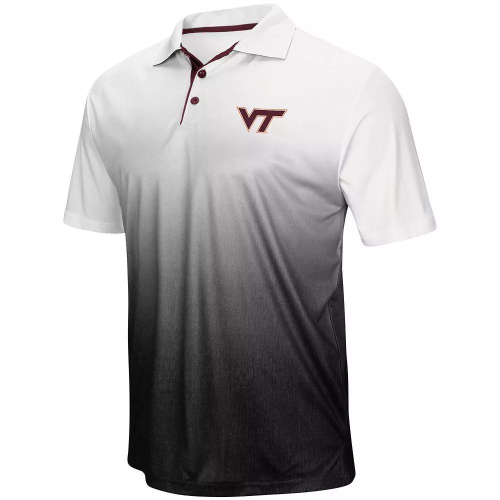 Mens Colosseum Heathered Gray Alabama Crimson Tide Magic Team Logo Polo Product Image