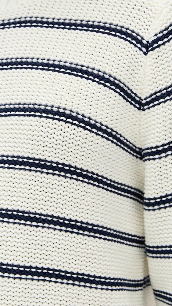 Madewell Stripe Clean Cotton Kyla Pullover | Shopbop Product Image