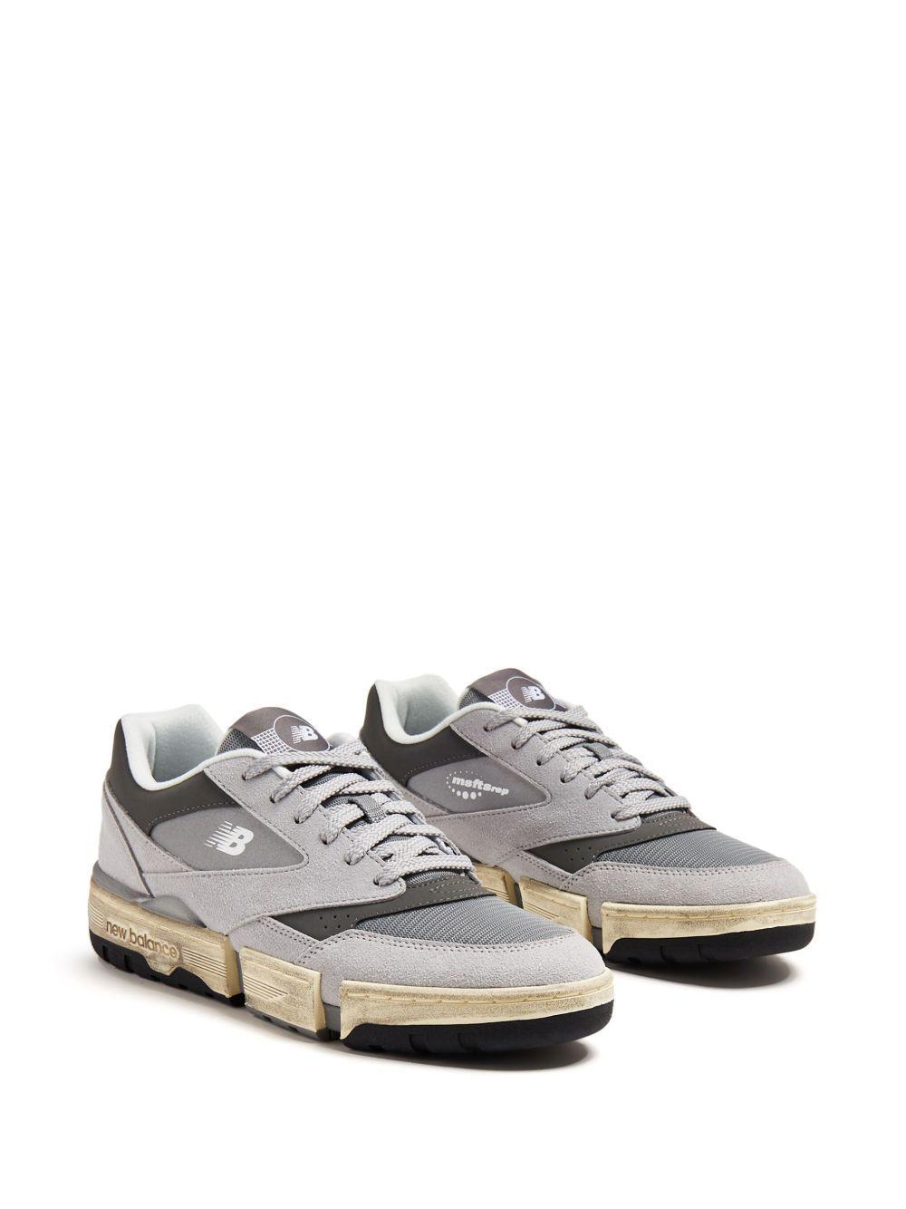 x MSFTSrep 0.01 suede sneakers Product Image
