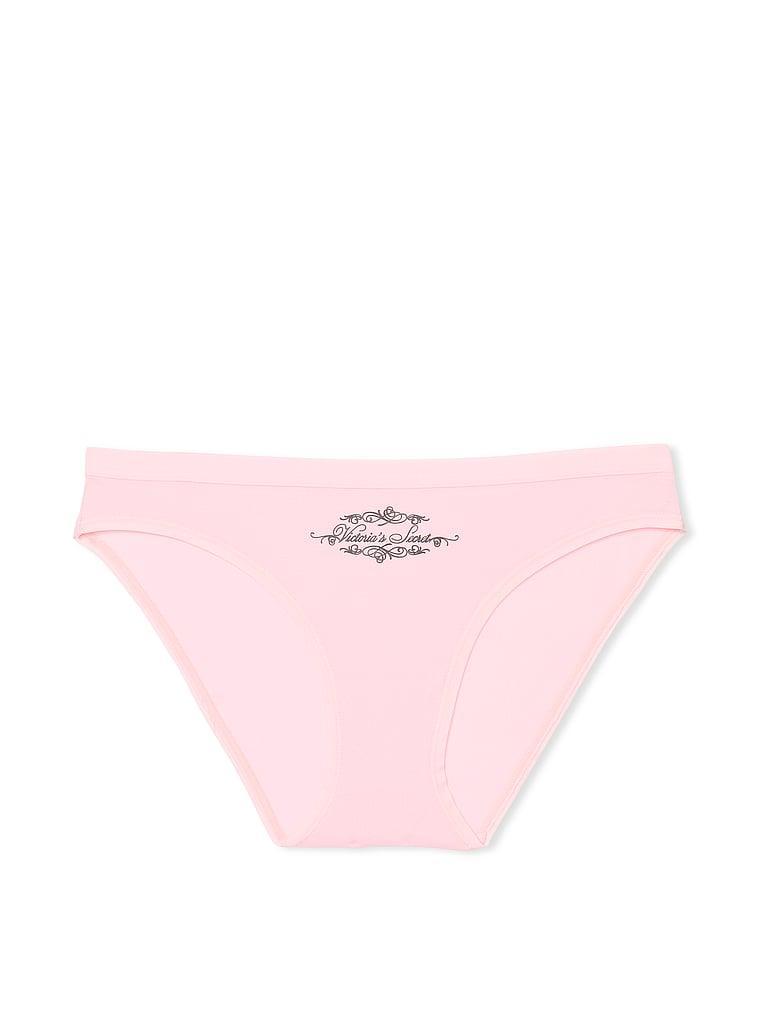 Seamless Lace-Trim Bikini Panty Product Image