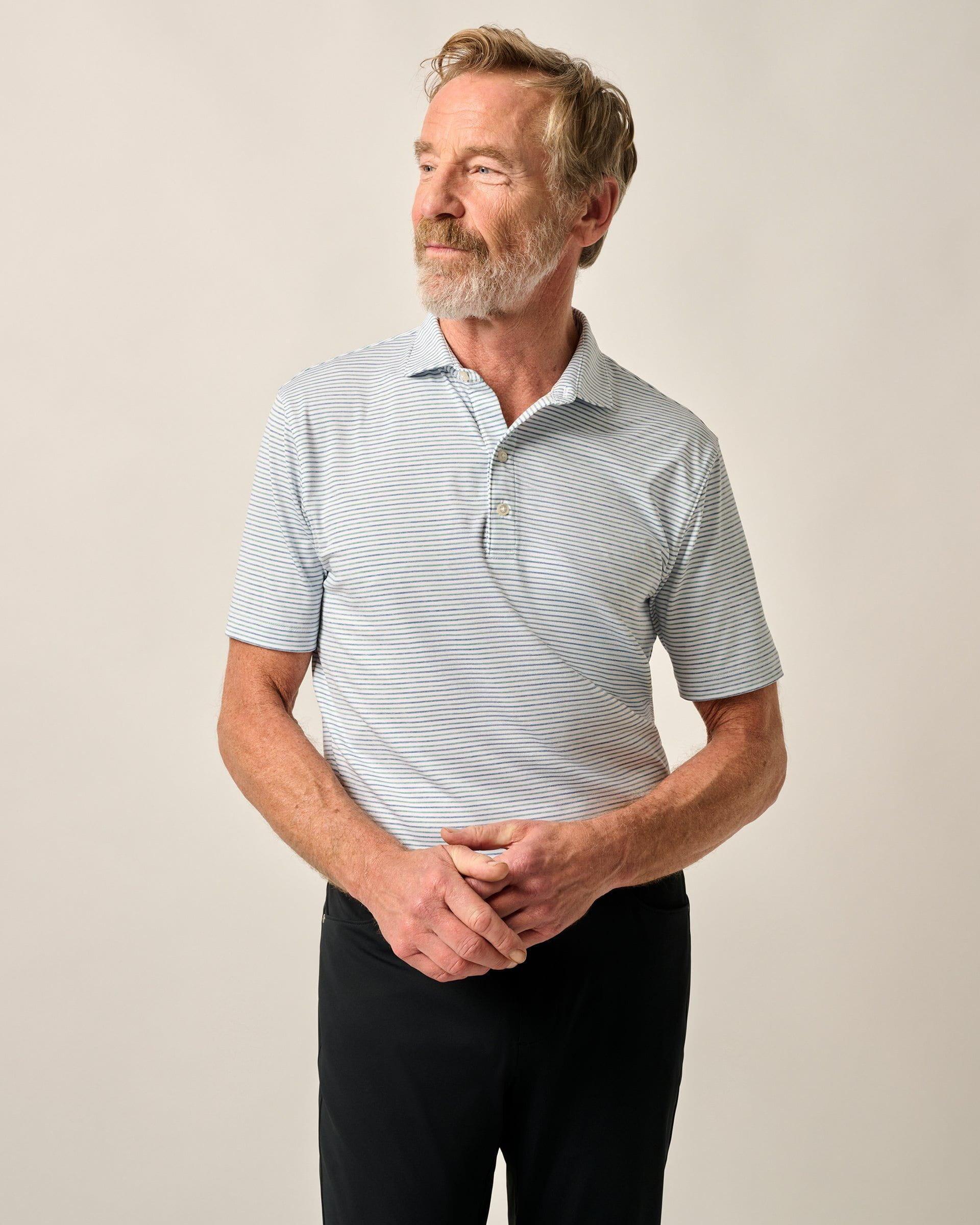 Performance Jersey Polo - Vik Stripe Male Product Image