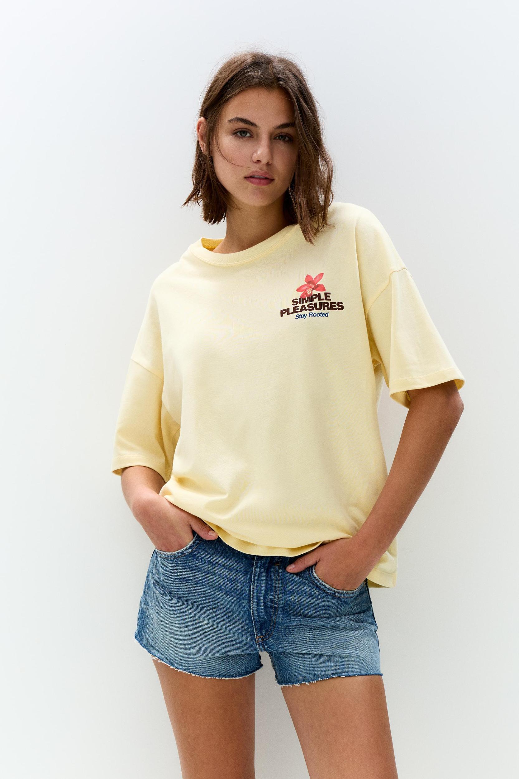 Floral graphic T-shirt Product Image