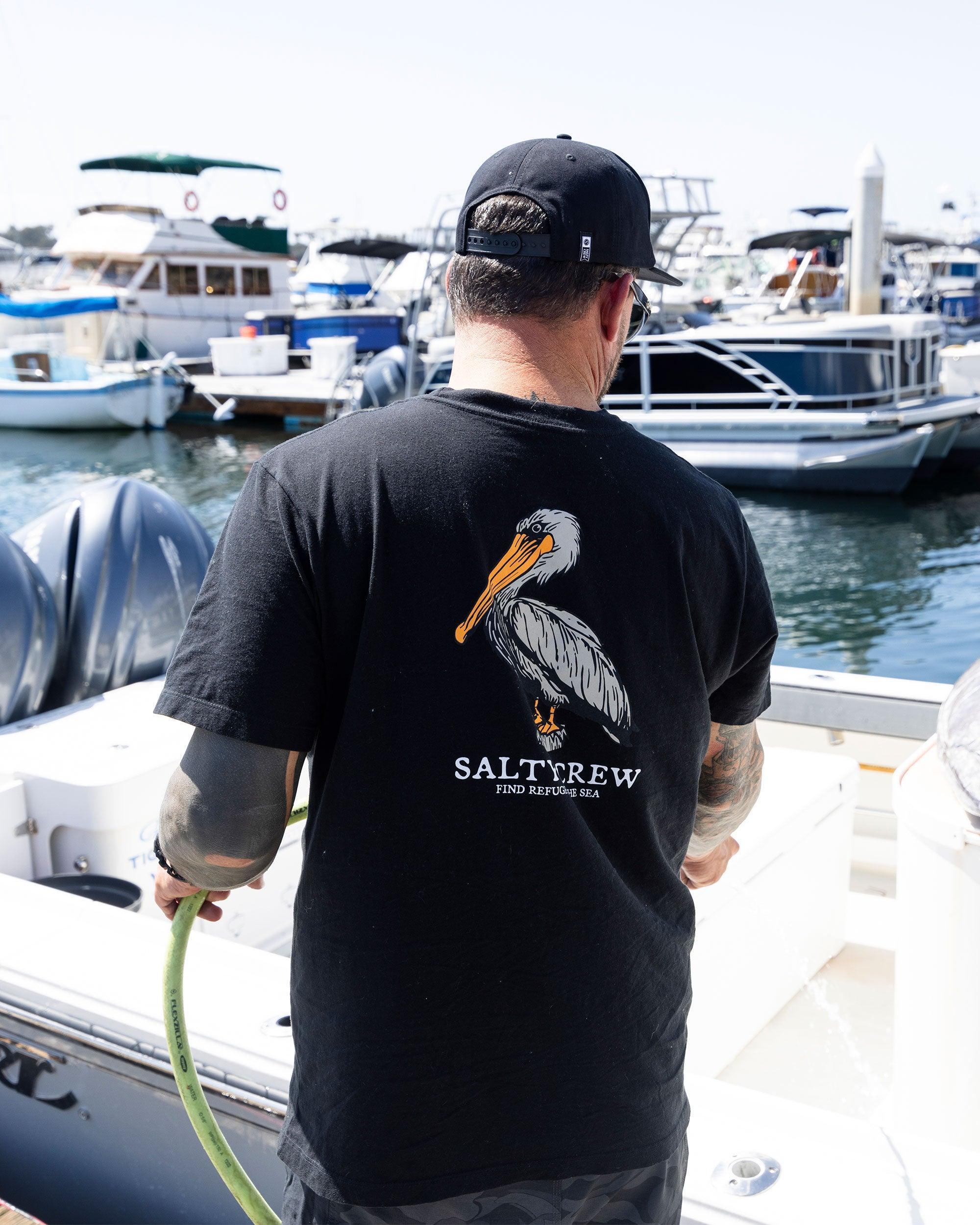 Perched Tee  - Black Male Product Image