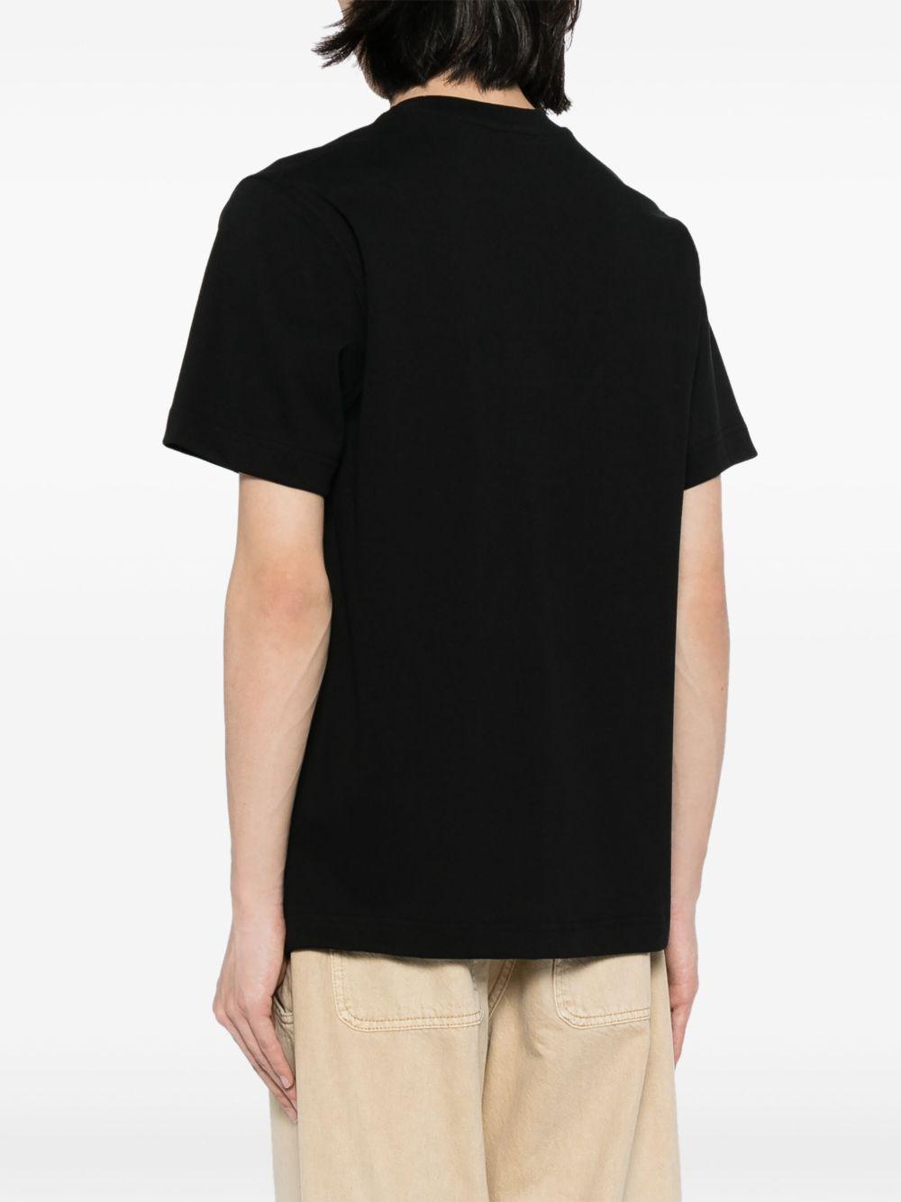 logo-patch cotton T-shirt Product Image