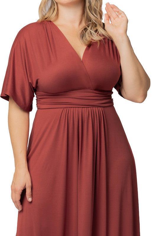 Terracotta Vienna Maxi Dress - Plus Product Image