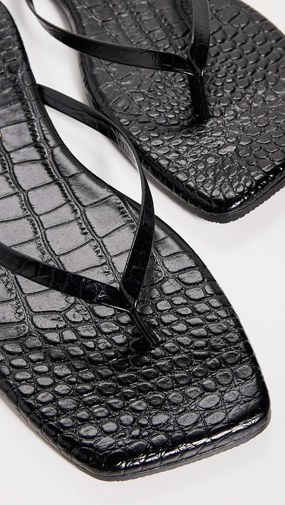 TKEES Square Toe Lily Flip Flops | Shopbop Product Image
