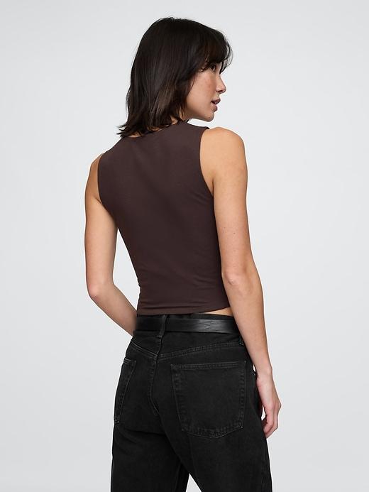 CloseKnit Jersey Cropped Shell Tank Top Product Image