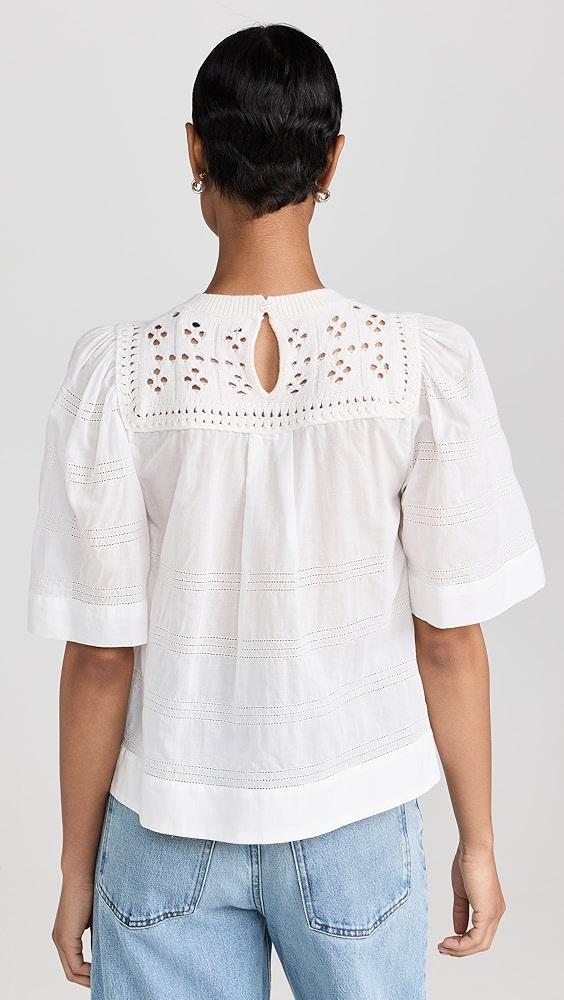 Sea Emile Pointelle Knit Combo Top | Shopbop Product Image