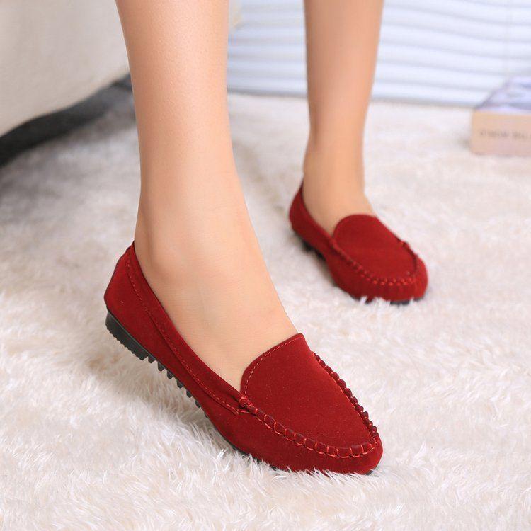 Velvet Moccasins Product Image