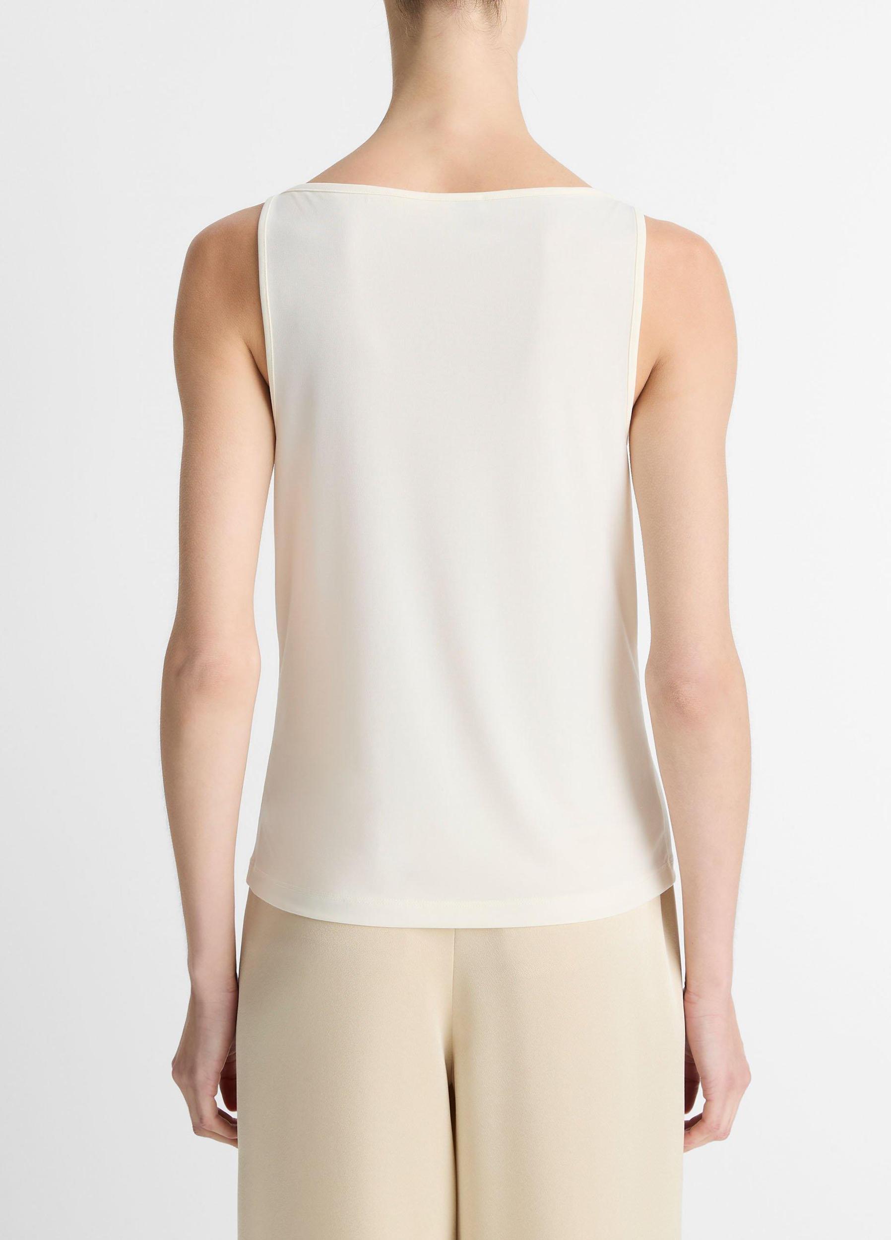 Matte Jersey Boat-Neck Tank Product Image