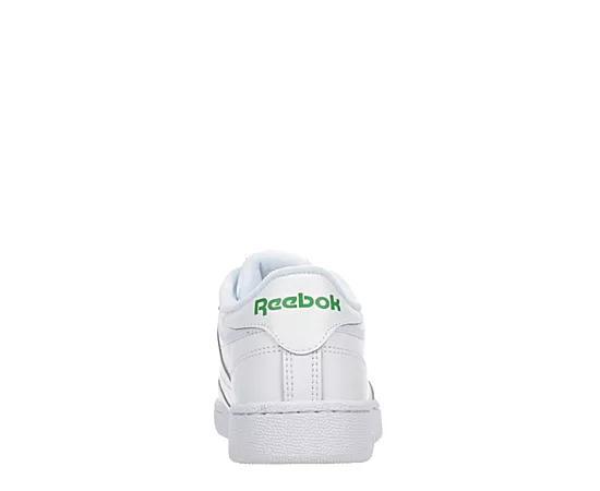 Mens Reebok Club C 85 Athletic Shoe - White / Green Product Image