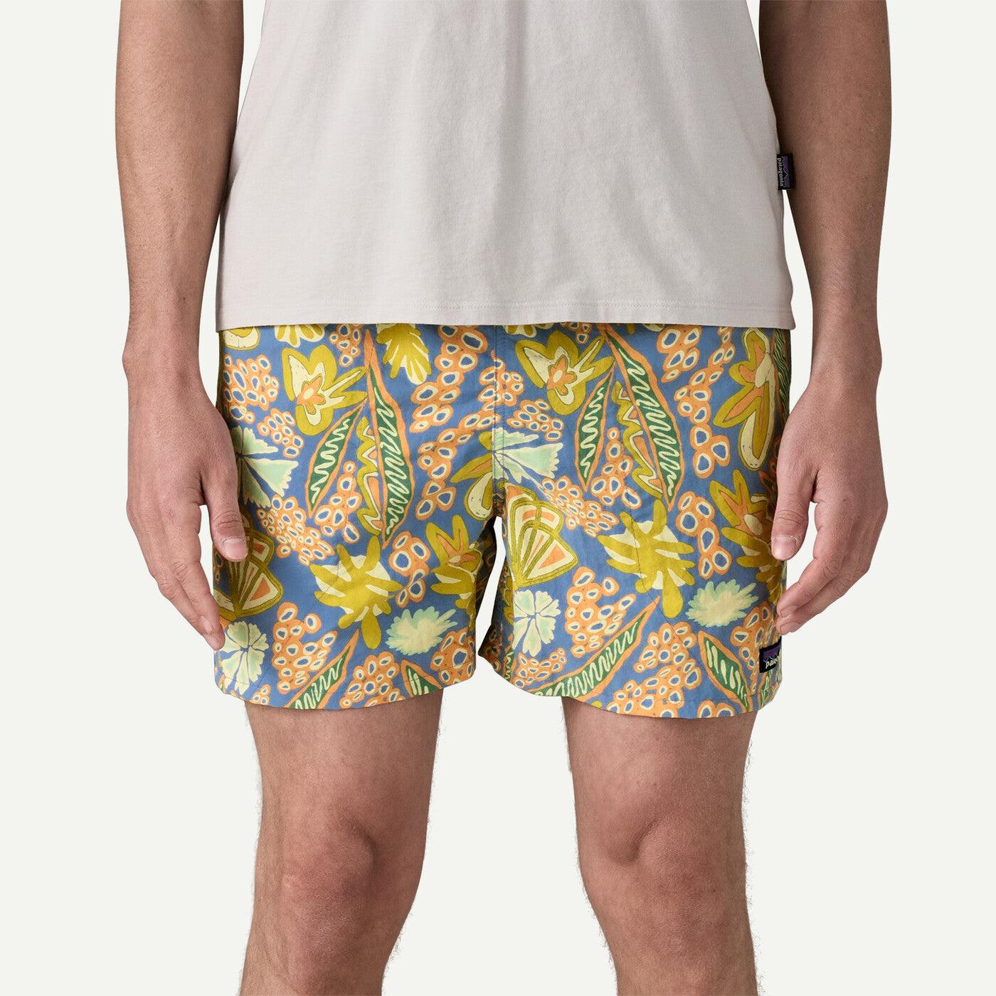 5" Baggies Shorts - Flourish Abundant Blue Product Image
