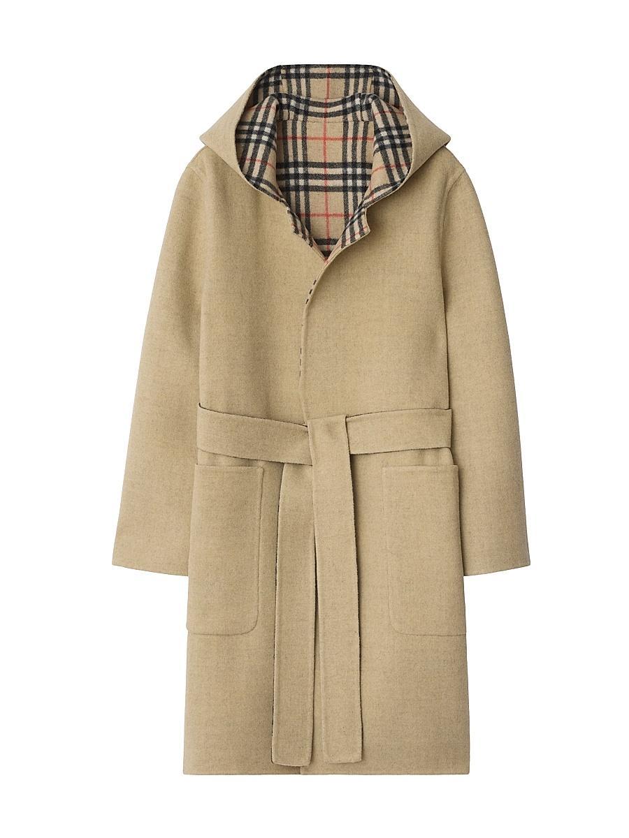 Womens Hampshire Wool Belted Coat Product Image