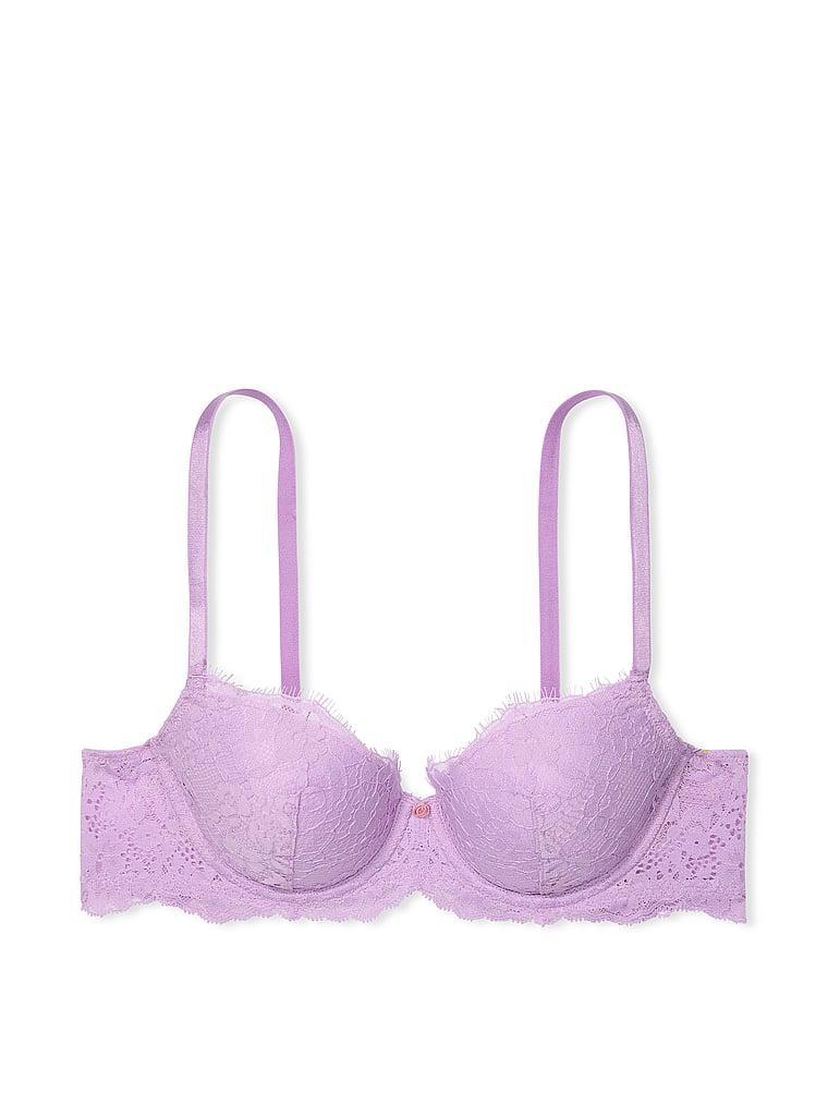 Lace Lightly Lined Classic Coverage Demi Bra Product Image
