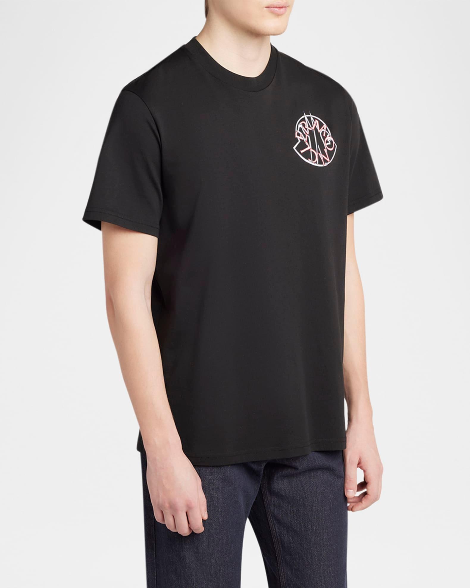 Men's Check Logo Graphic T-Shirt Product Image