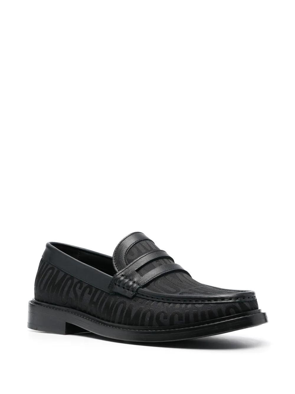 logo-jacquard 30mm loafers Product Image